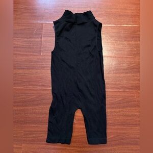 Woman’s Black Sleeveless Jumpsuit